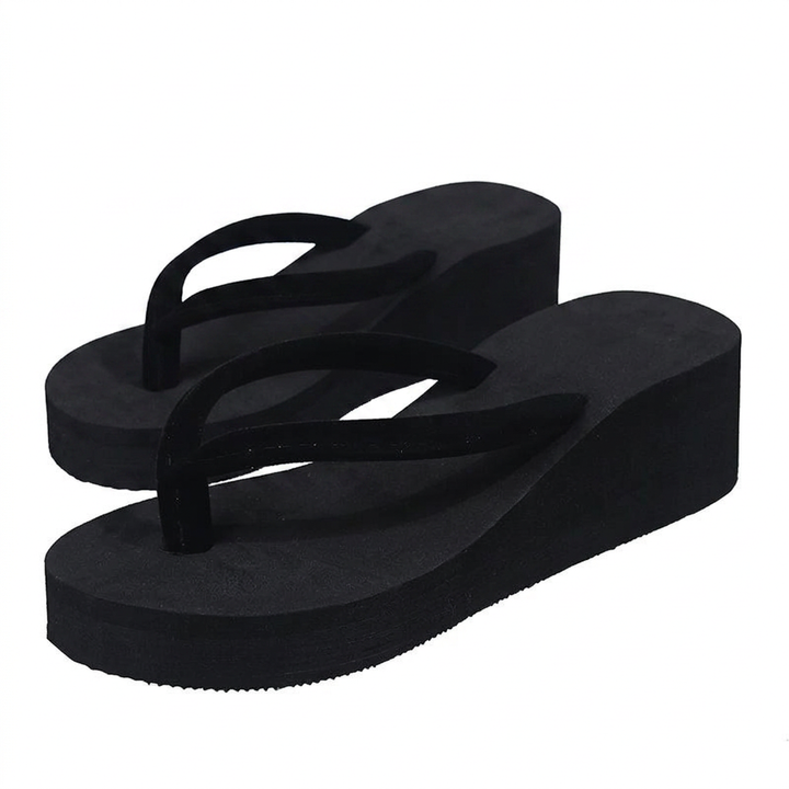 Sandalias Cuna Espuma - Negro - Par