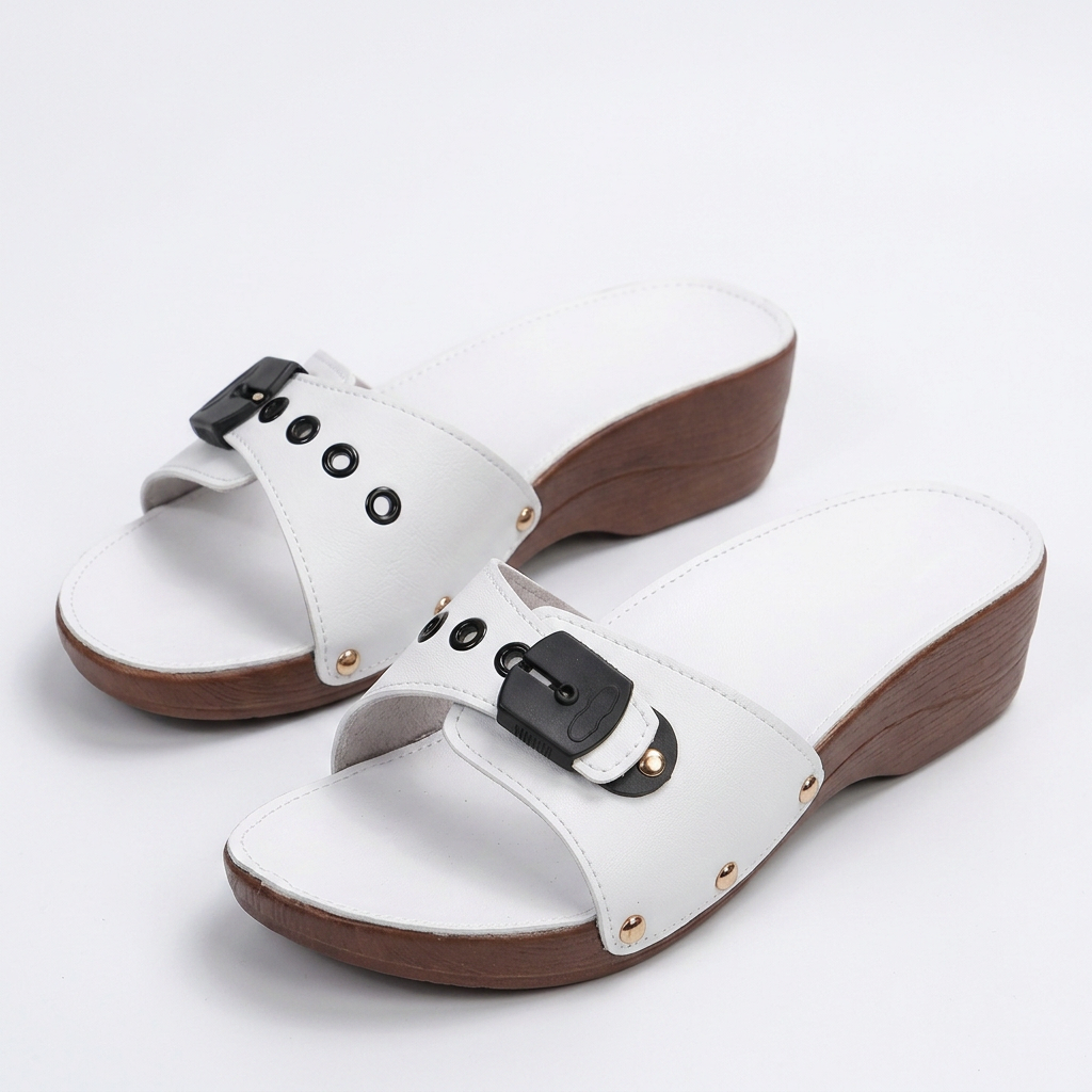 Sandalias Cuna Suave - Blanco - Par