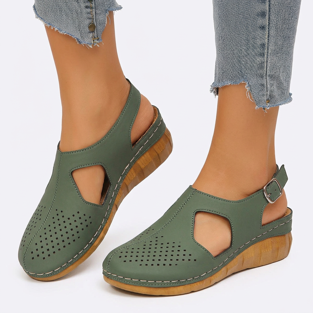 Sandalias Cuna Ligeras - VerdeMilitar - Calcado