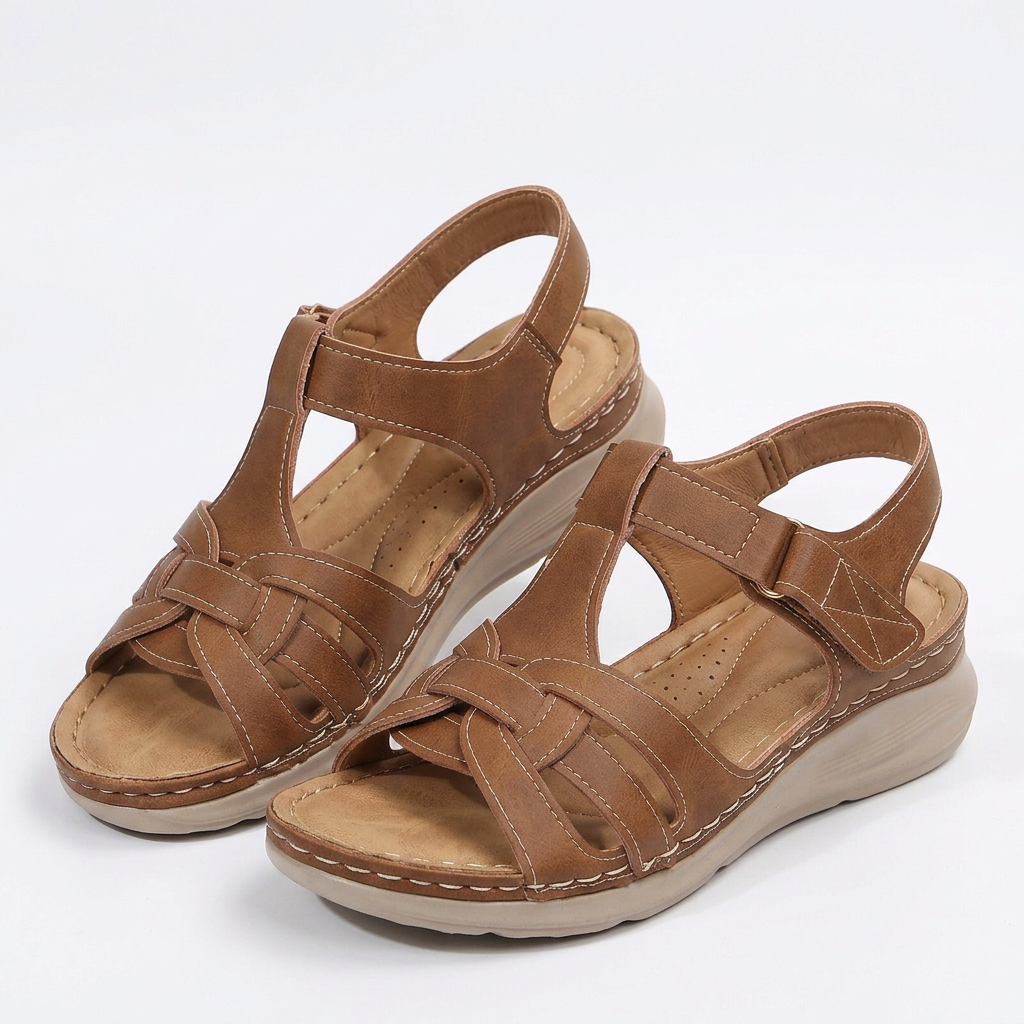 Sandalias Arco - Marron - Par