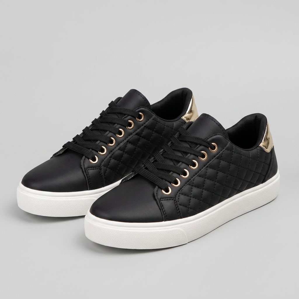Zapatillas Elegancia - Negro - Par