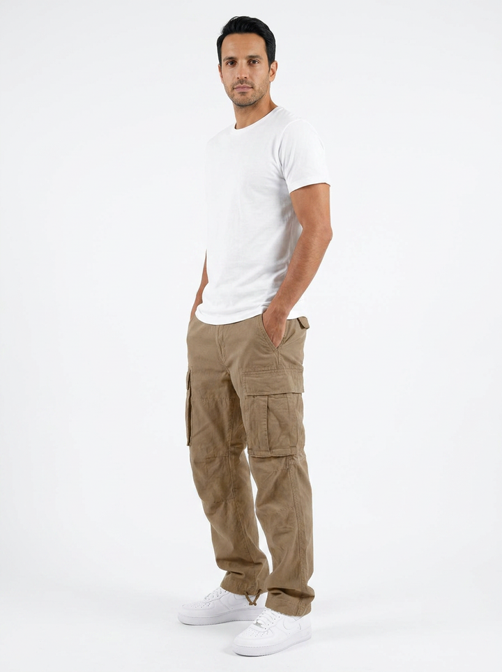 Pantalon Cargo - Marron - CorpoTodo