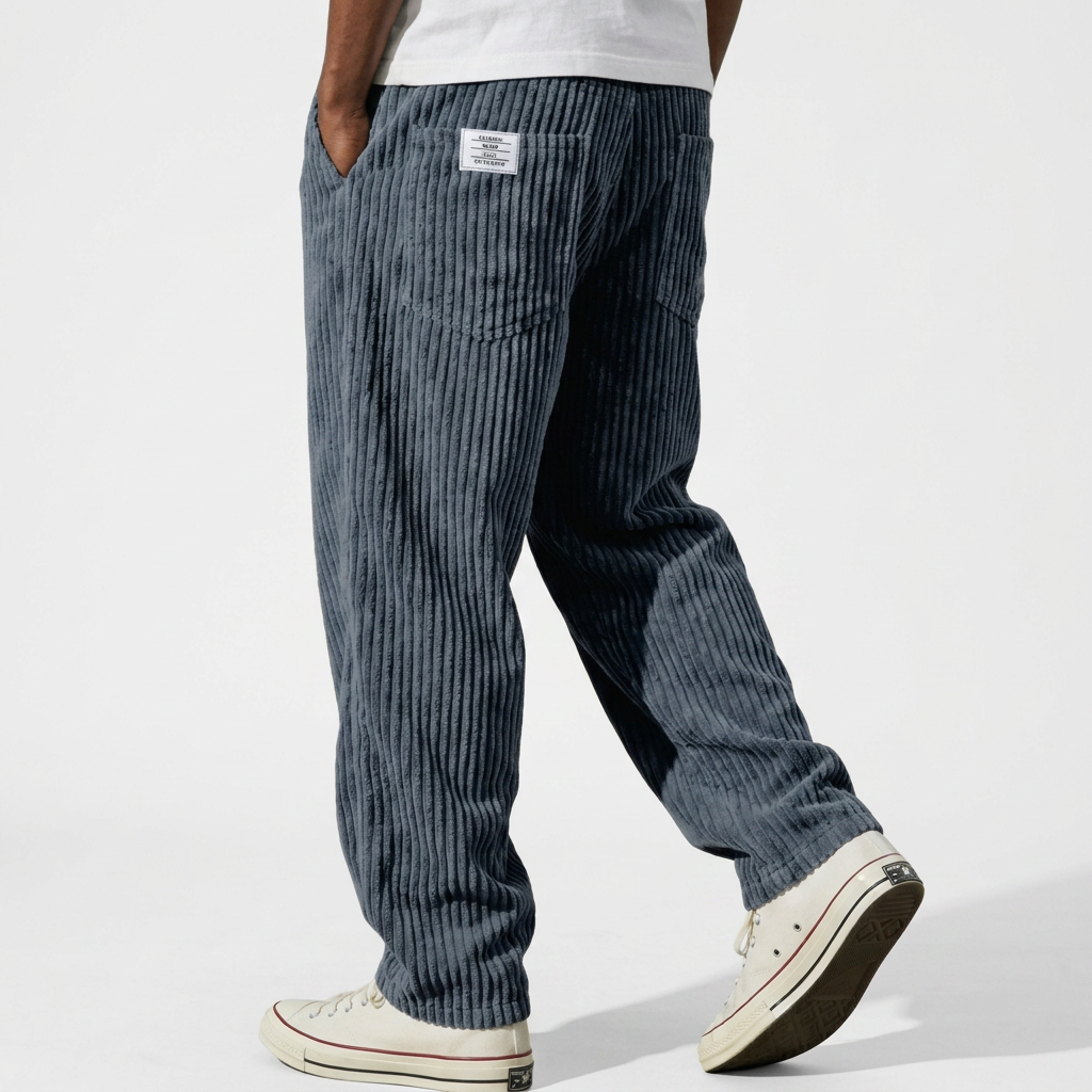 Pantalon Pana - Azul - ApenasCalcas