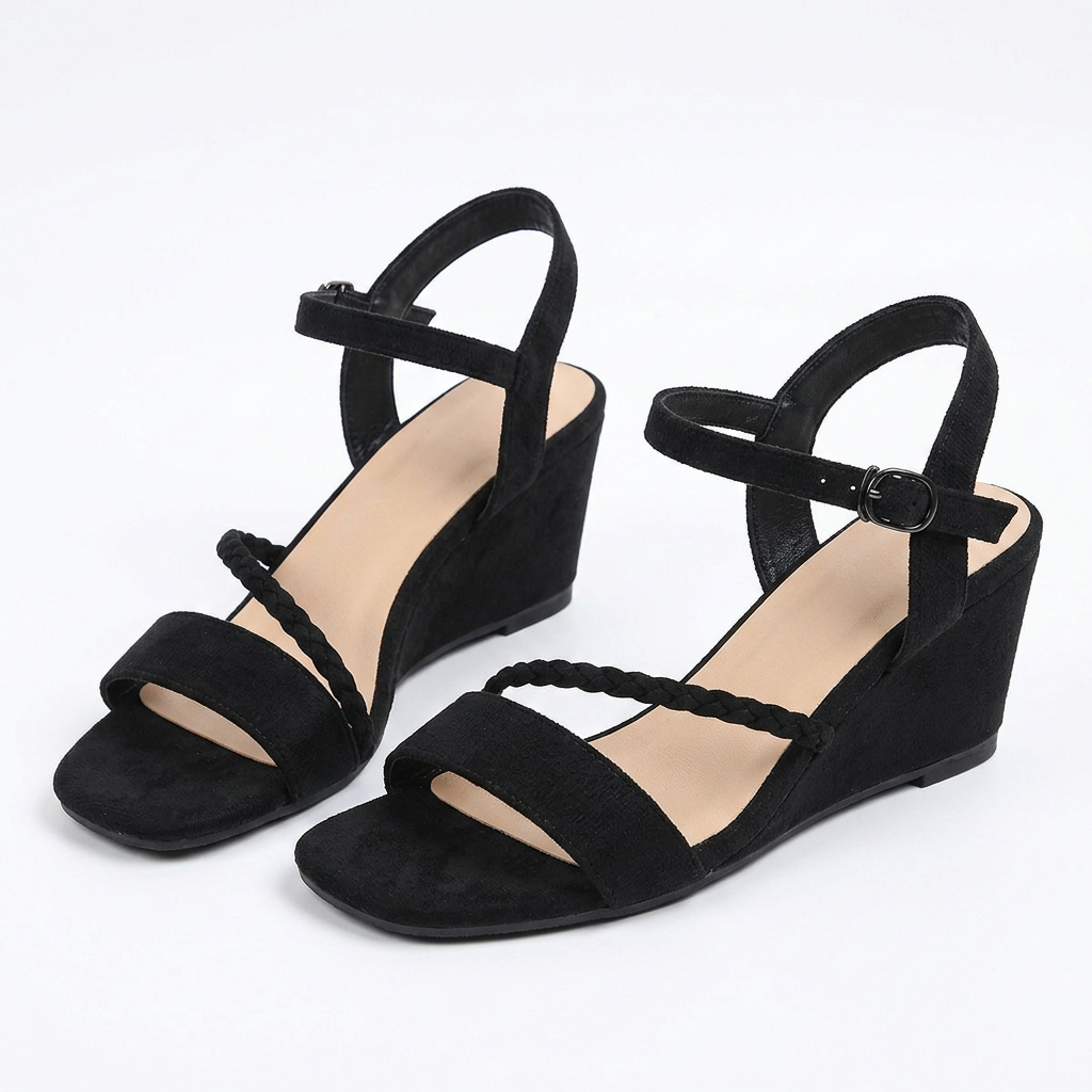 Sandalias Cuna - Negro - Par
