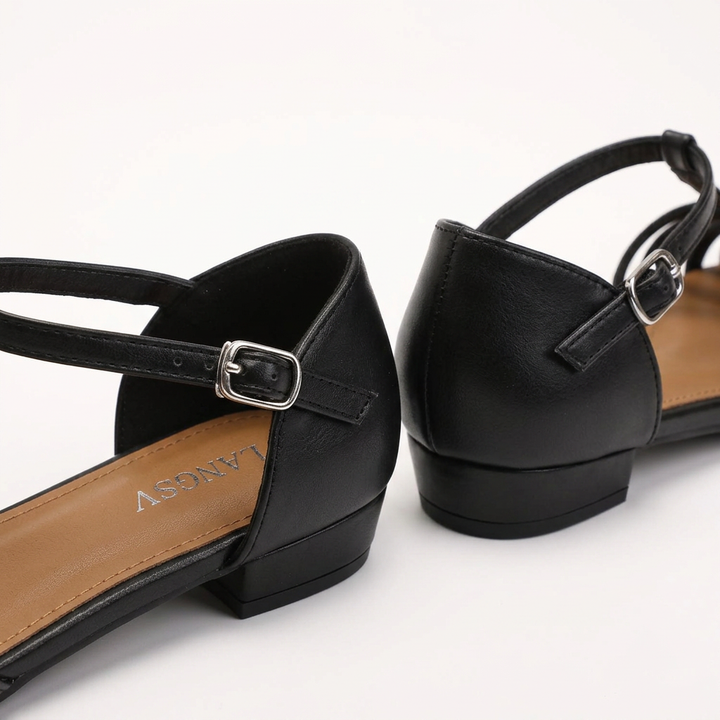 Sandalias Romanas - Negro - Pormenor