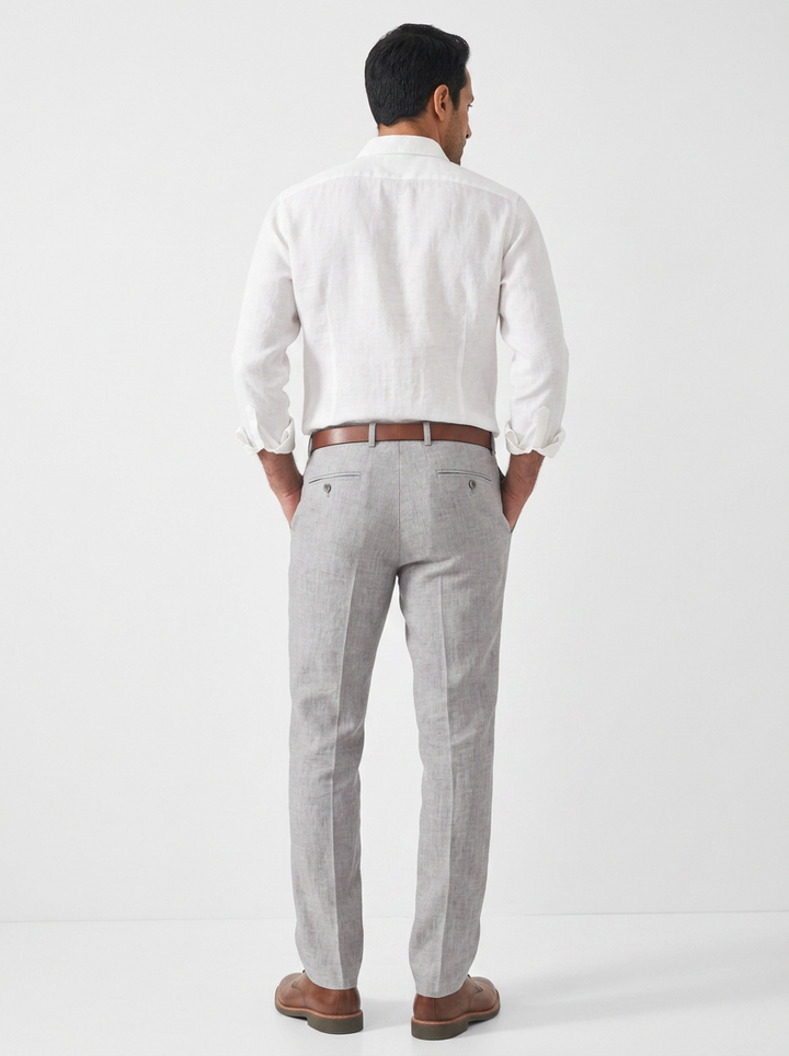 Pantalon Transpirable - GrisClaro - PartedeTras