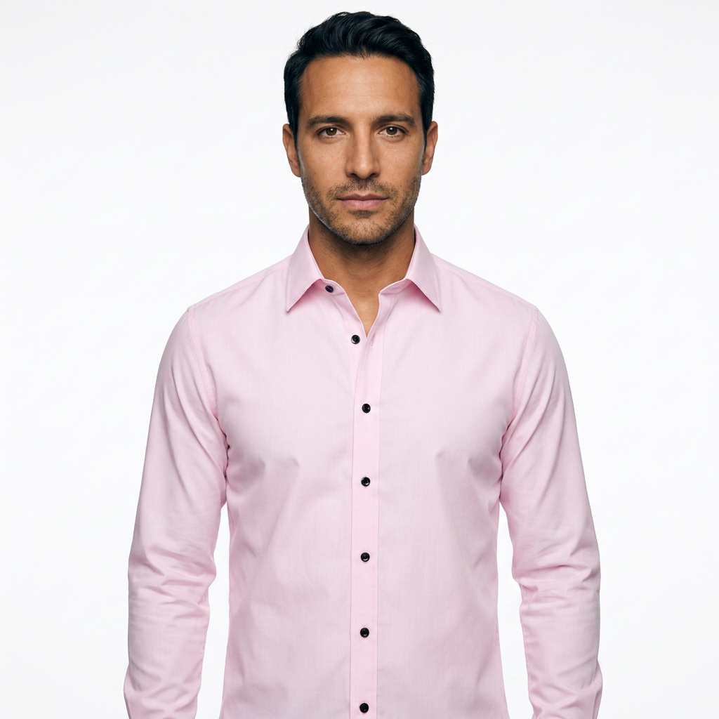 Camisa - Rosa - Frente
