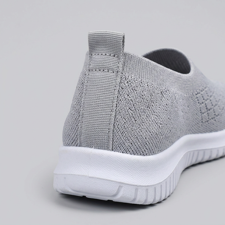 Zapatillas Slip-On - Gris - Pormenor