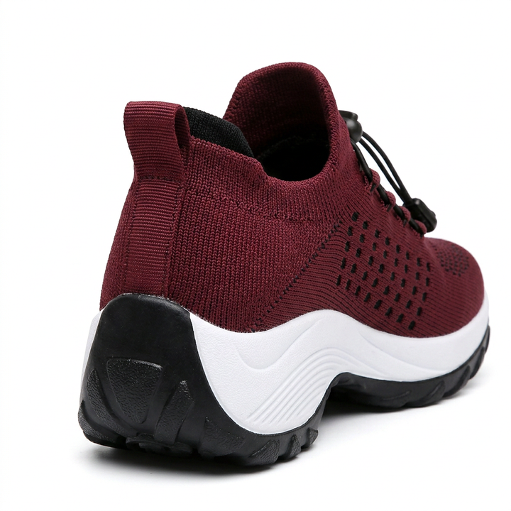 Zapatillas Fascitis - Rojo - Pormenor3