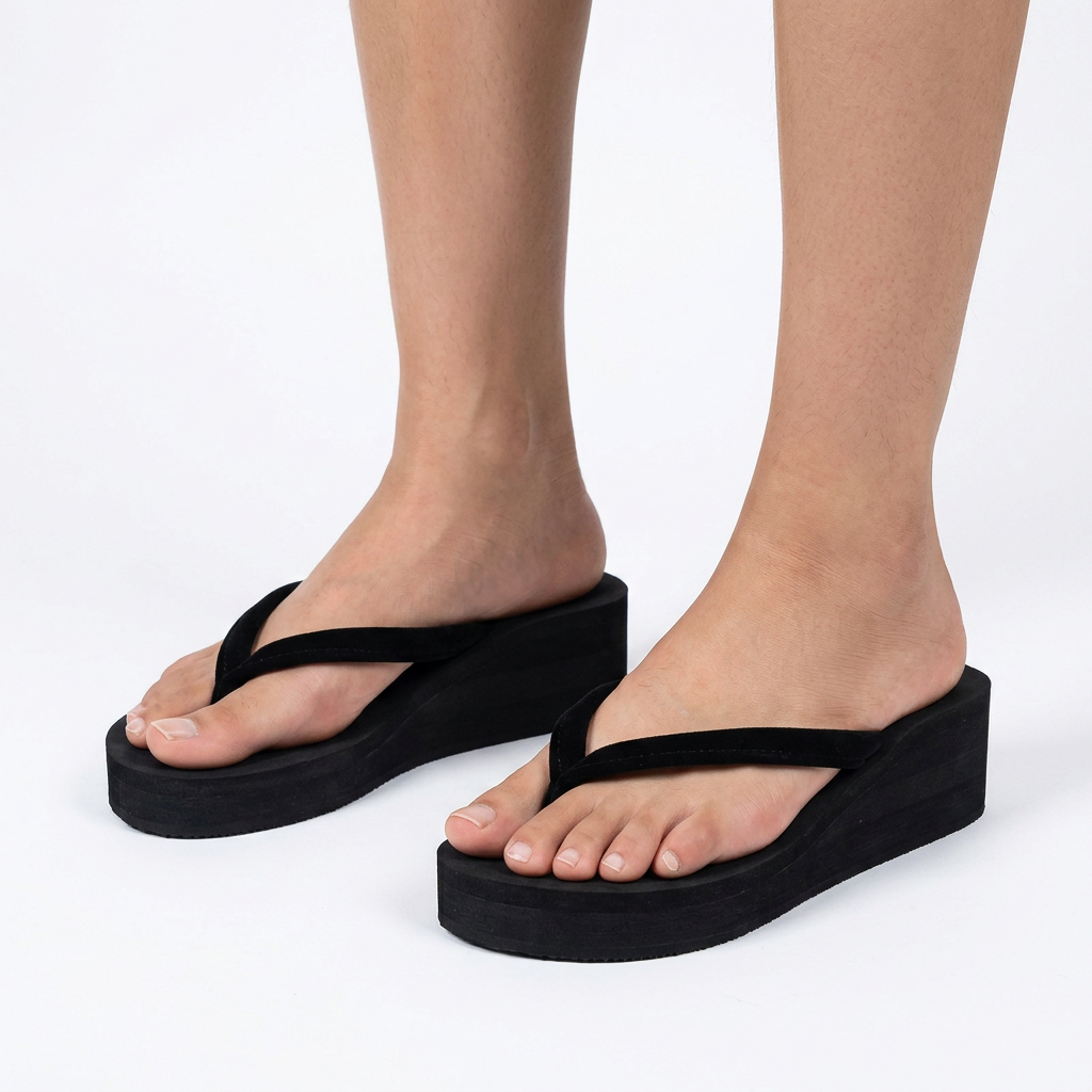 Sandalias Cuna Espuma - Negro - Calcado