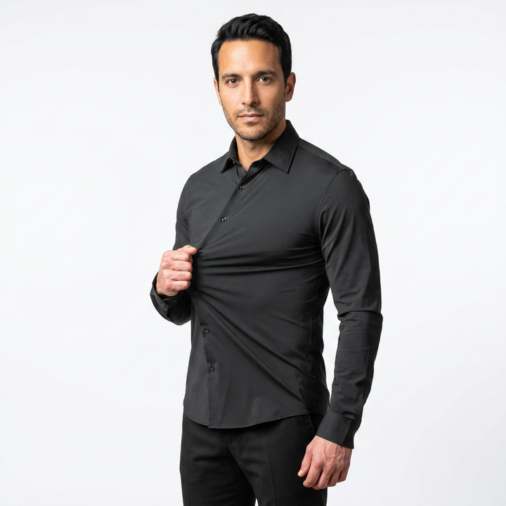 Camisa - Negro - Lado