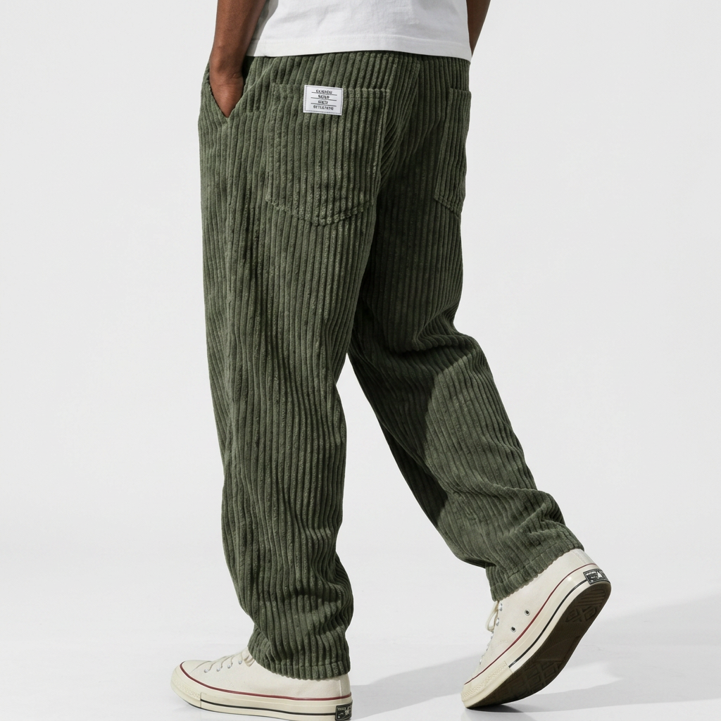 Pantalon Pana - Verde - ApenasCalcas