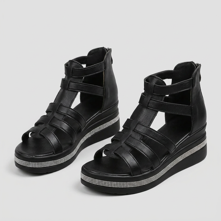 Sandalias Cuna - Negro - Par
