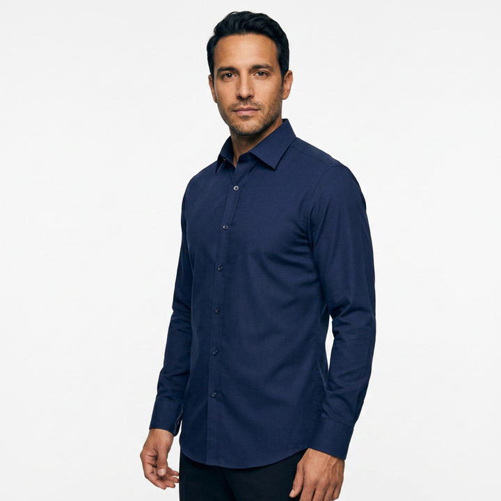 Camisa - Azul - Lado