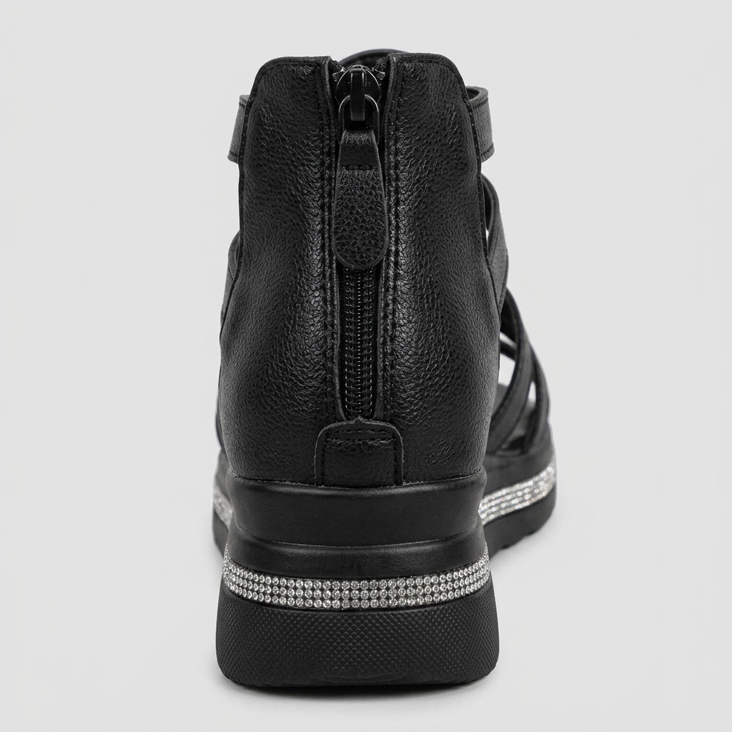Sandalias Cuna - Negro - Pormenor