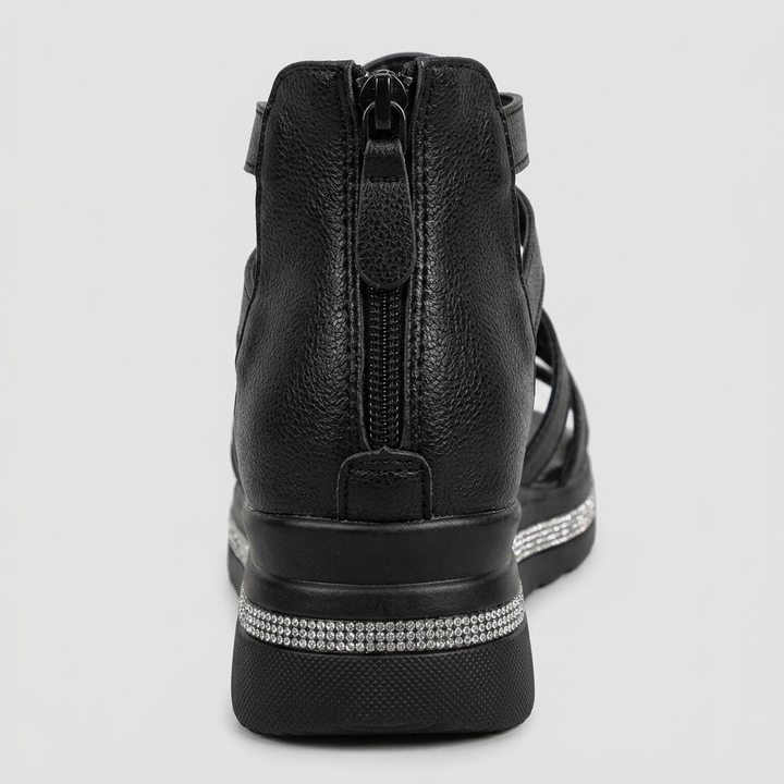 Sandalias Cuna - Negro - Pormenor