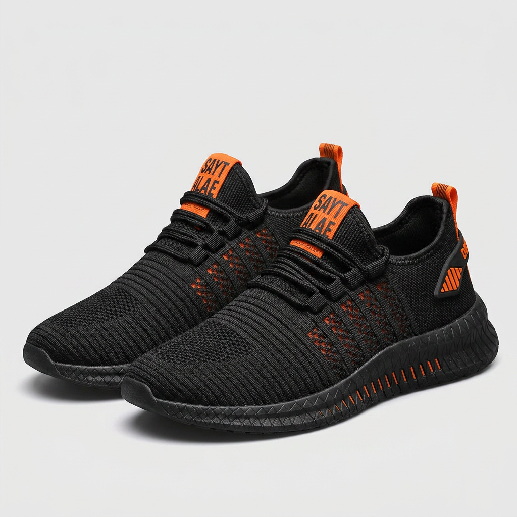 Zapatillas Deportivas - Naranja - Par