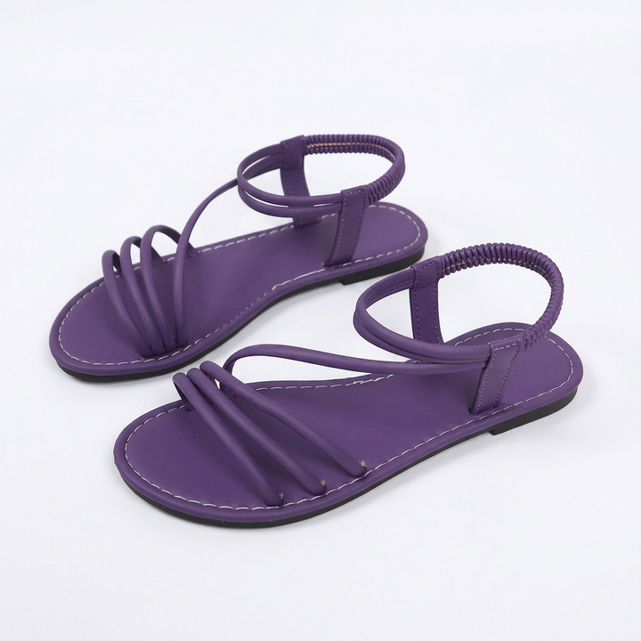 Sandalias Ligeras Playa - Morado - Par