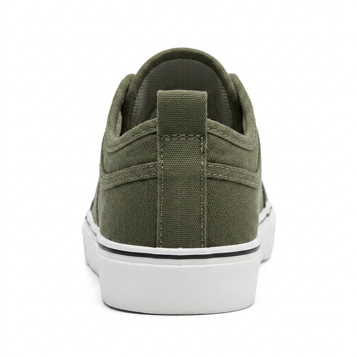 Zapatillas Slip-On - Verde - Pormenor