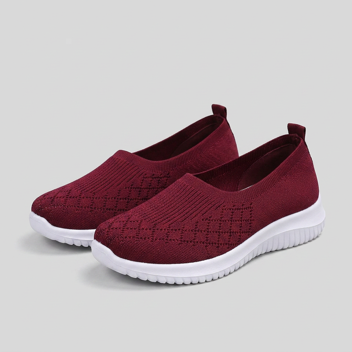 Zapatillas Slip-On - Rojo - Par