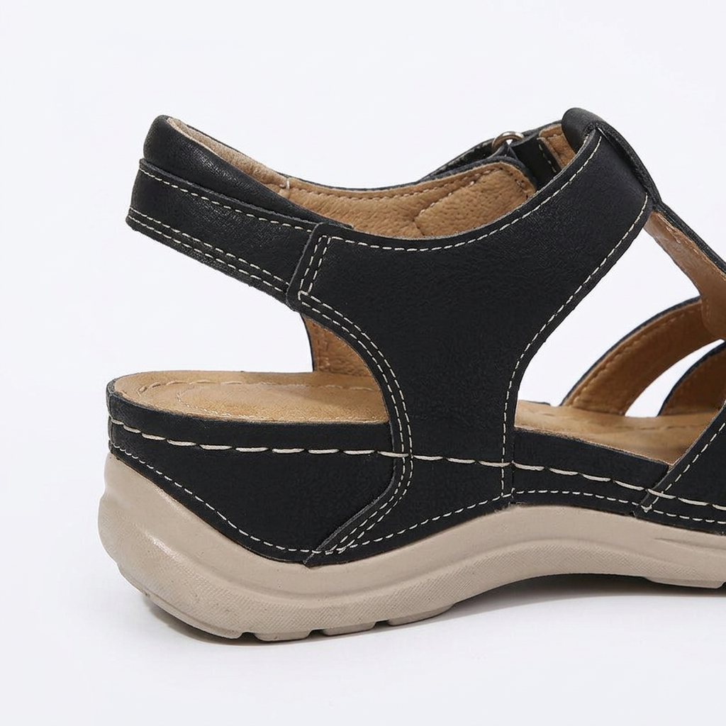 Sandalias Arco - Negro - Pormenor