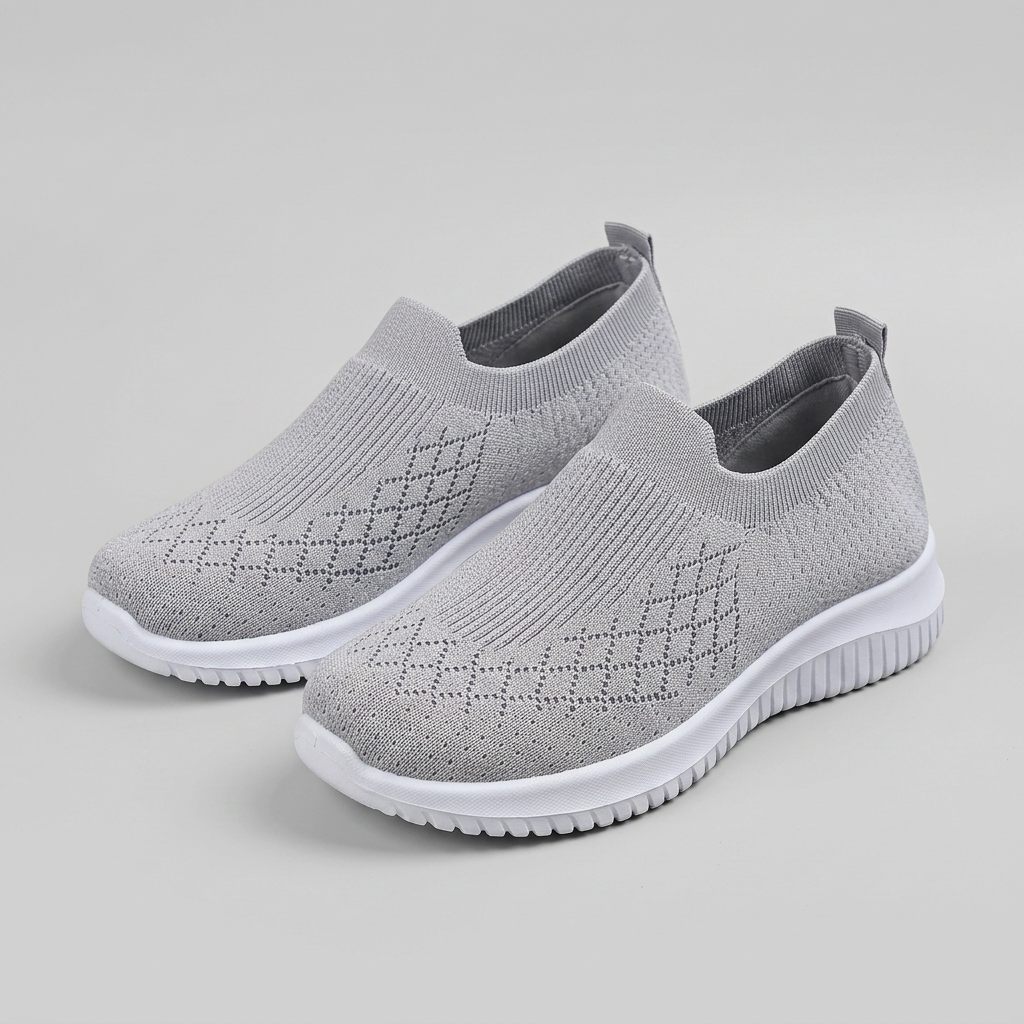 Zapatillas Slip-On - Gris - Par