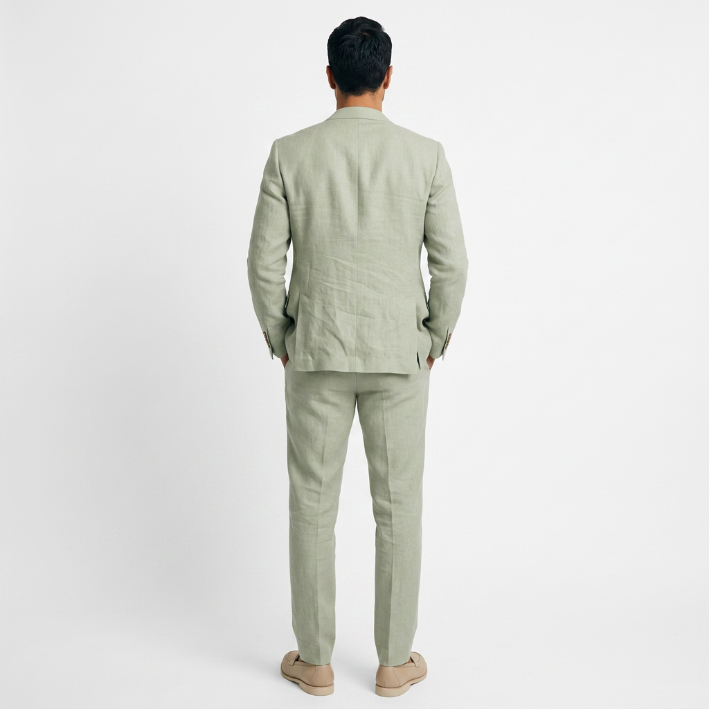 Conjunto - Verde - Costas
