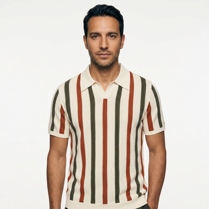 Polo Punto Trenzado Vintage - Frente