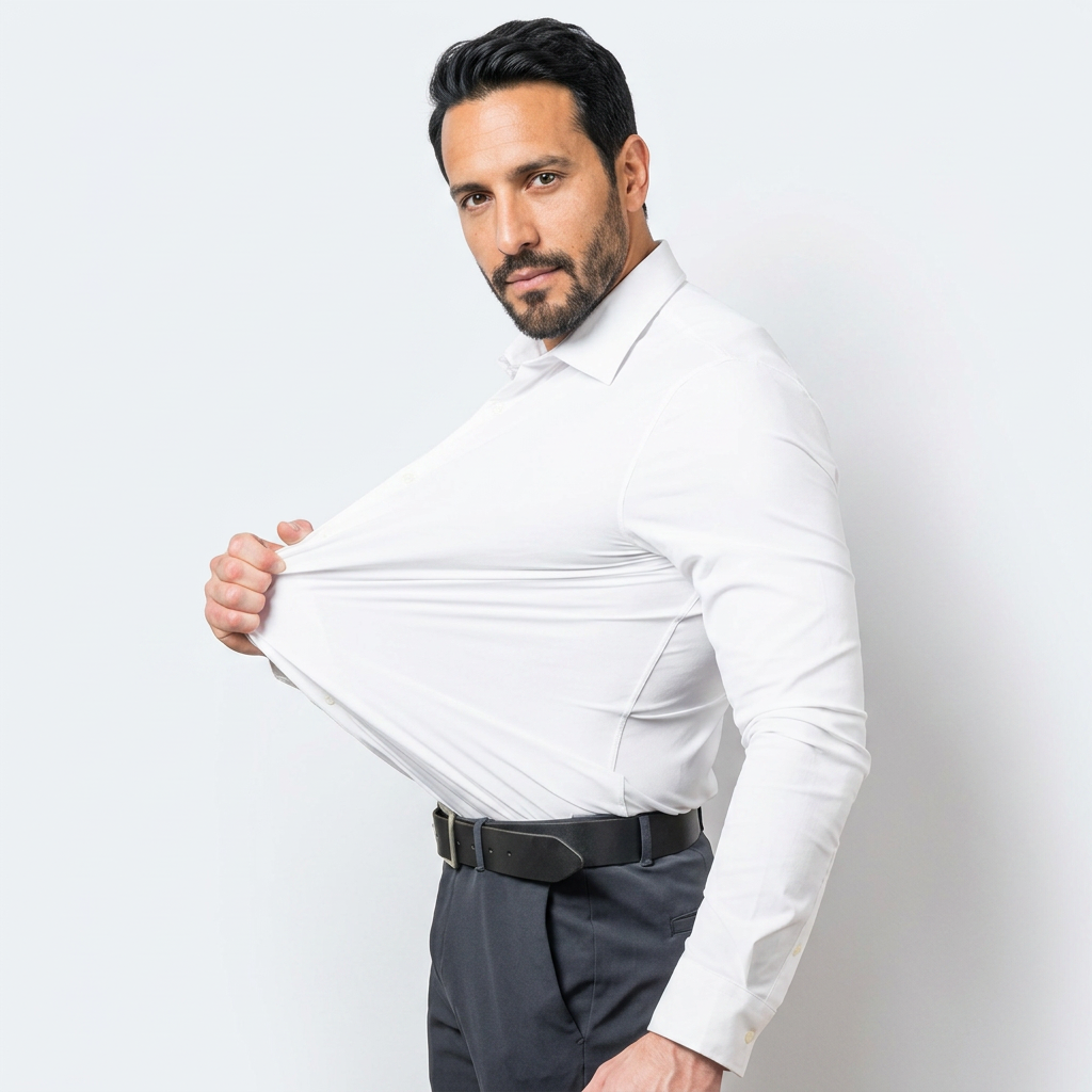 Camisa - Blanco - Lado