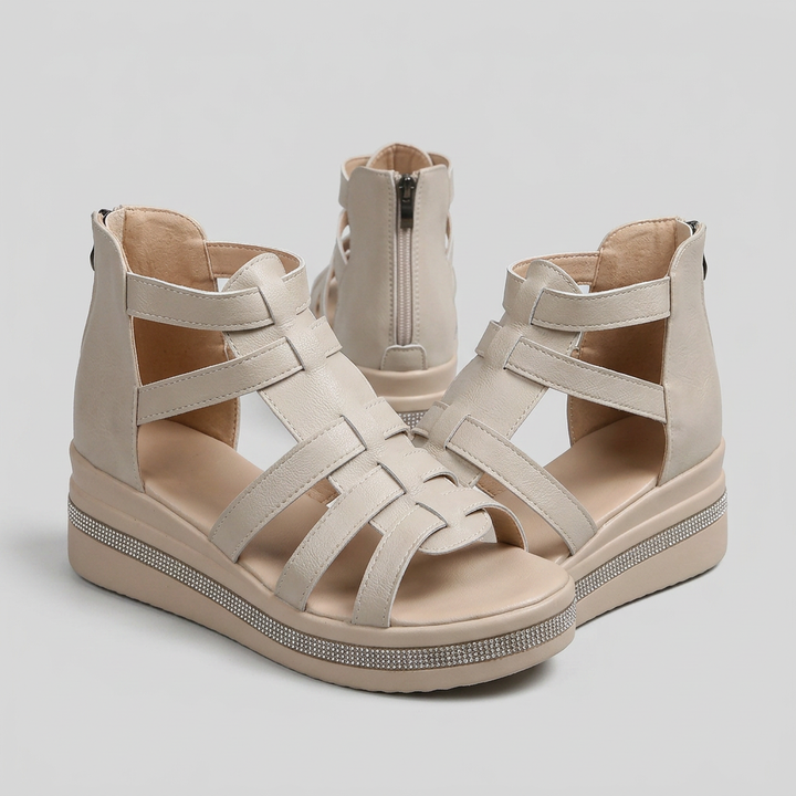 Sandalias Cuna - Beige - Par