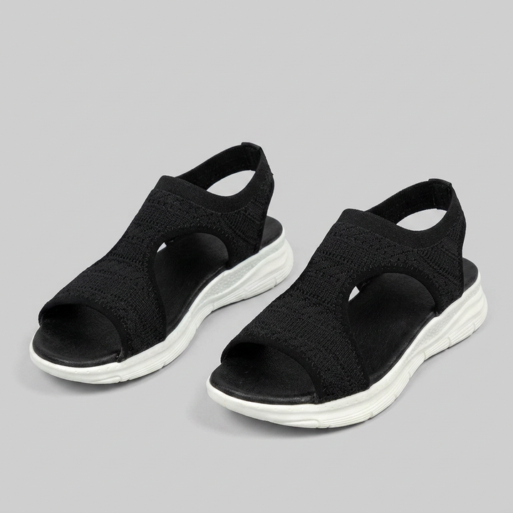 Sandalias Planas - Negro - Par