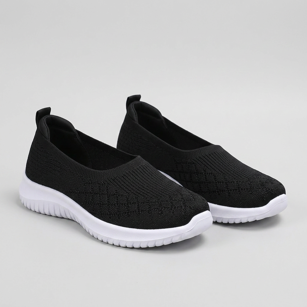 Zapatillas Slip-On - Negro - Par