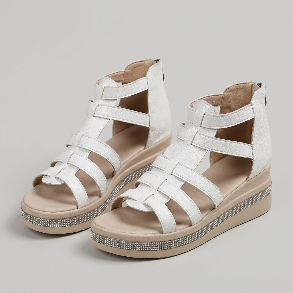 Sandalias Cuna - Blanco - Par