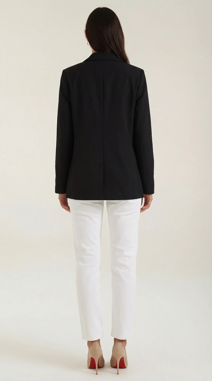 Blazer longline de sastrería