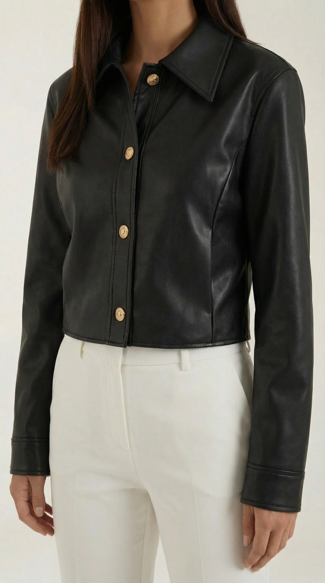 Chaqueta Corta de Ecopiel