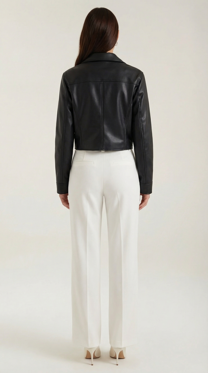 Chaqueta Corta de Ecopiel