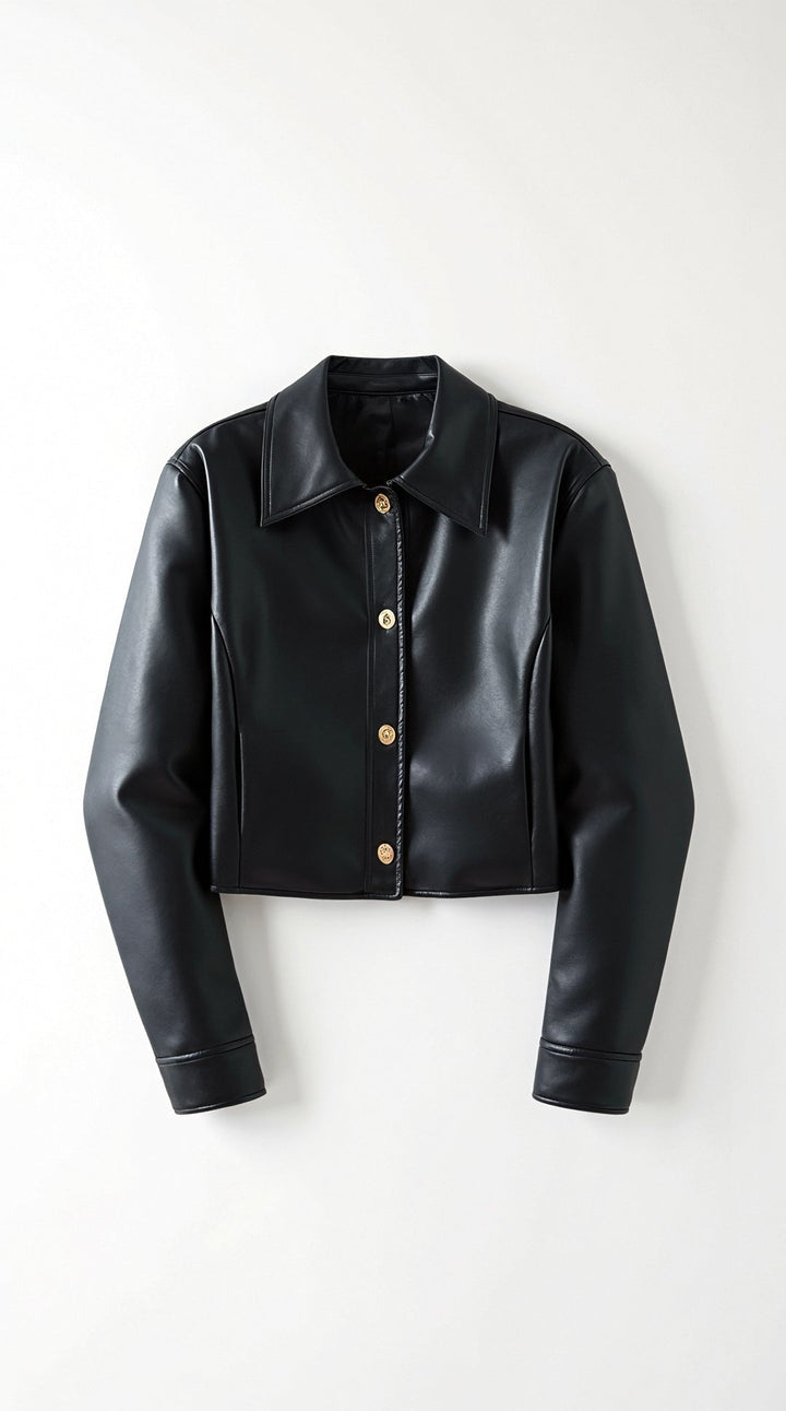 Chaqueta Corta de Ecopiel