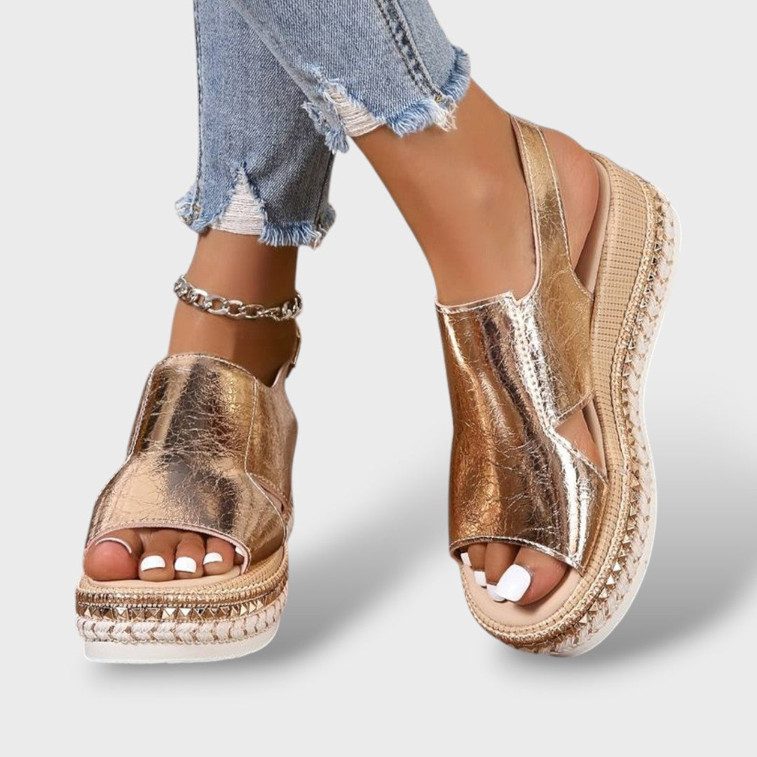 Sandalias ortopédicas mujer elegantes