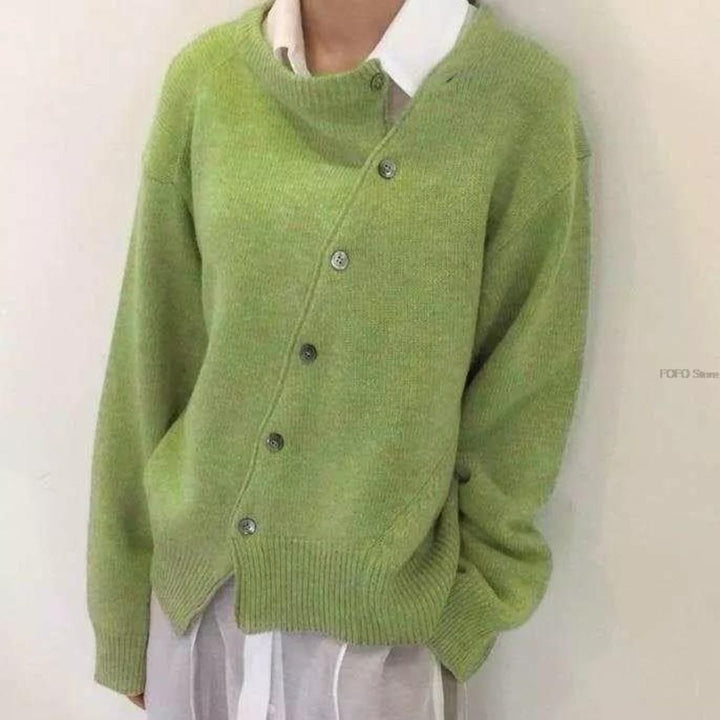 Cárdigan de cashmere con botones