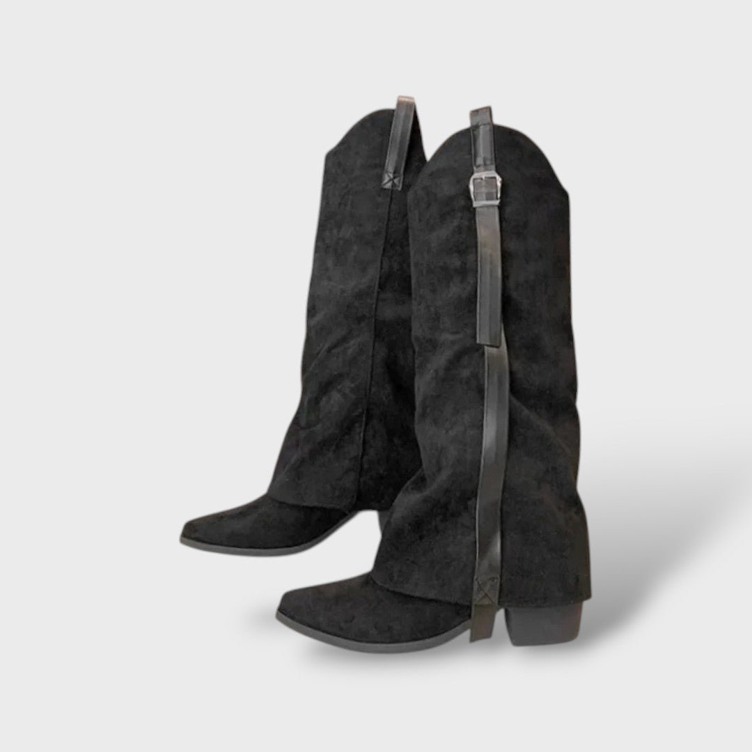 Botas Altas Mujer Punta Fina Invierno