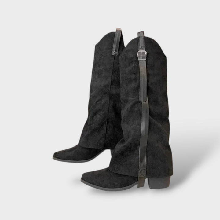 Botas Altas Mujer Punta Fina Invierno