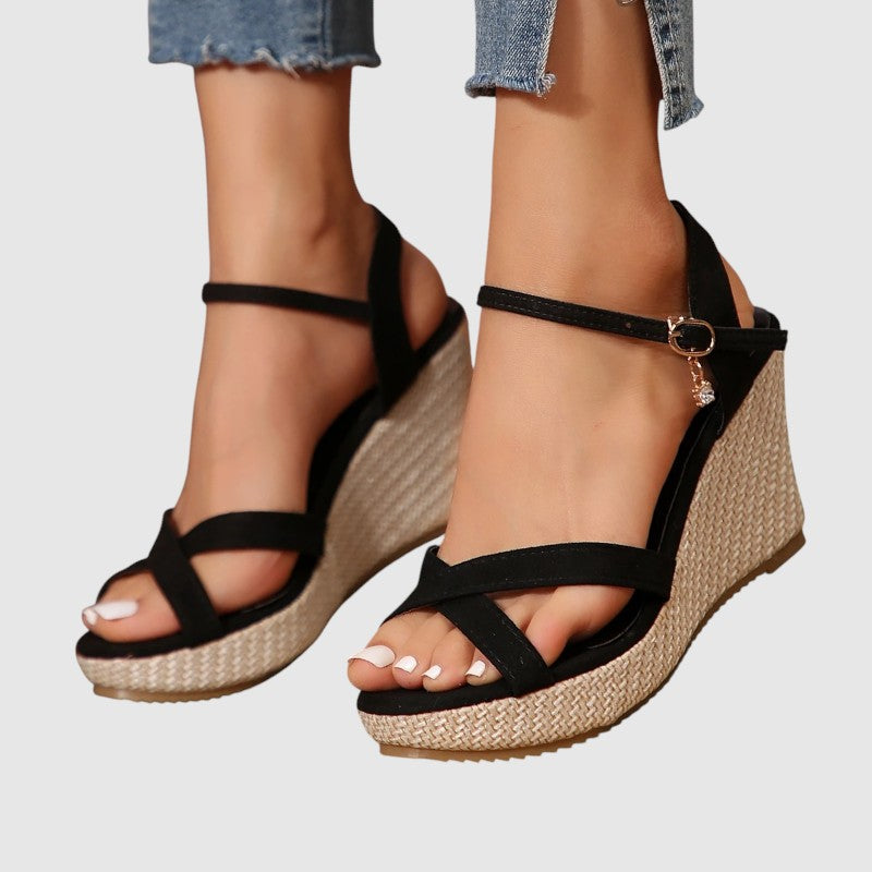 Sandalias de Cuña Plataforma Mujer