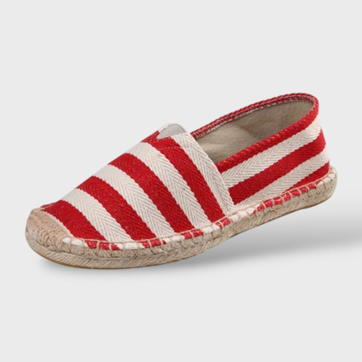 Alpargatas Mujer Rayas Retro Verano