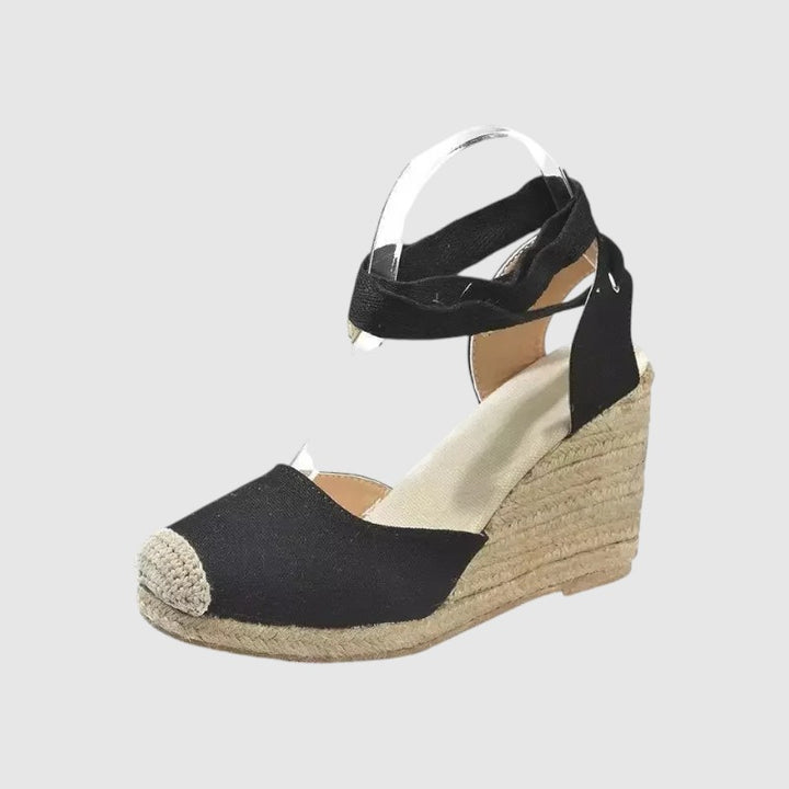 Alpargatas de Cuña con Tobillera