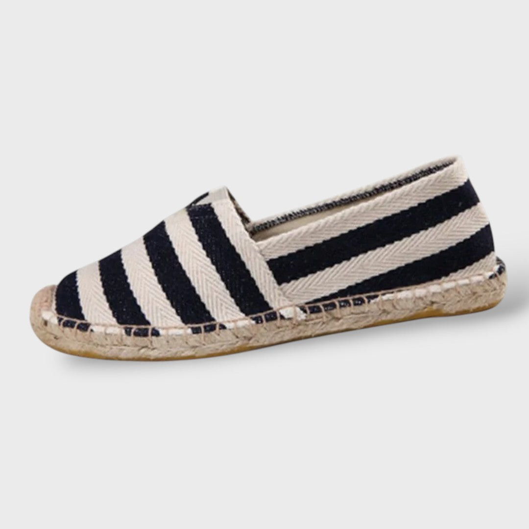 Alpargatas Mujer Rayas Retro Verano