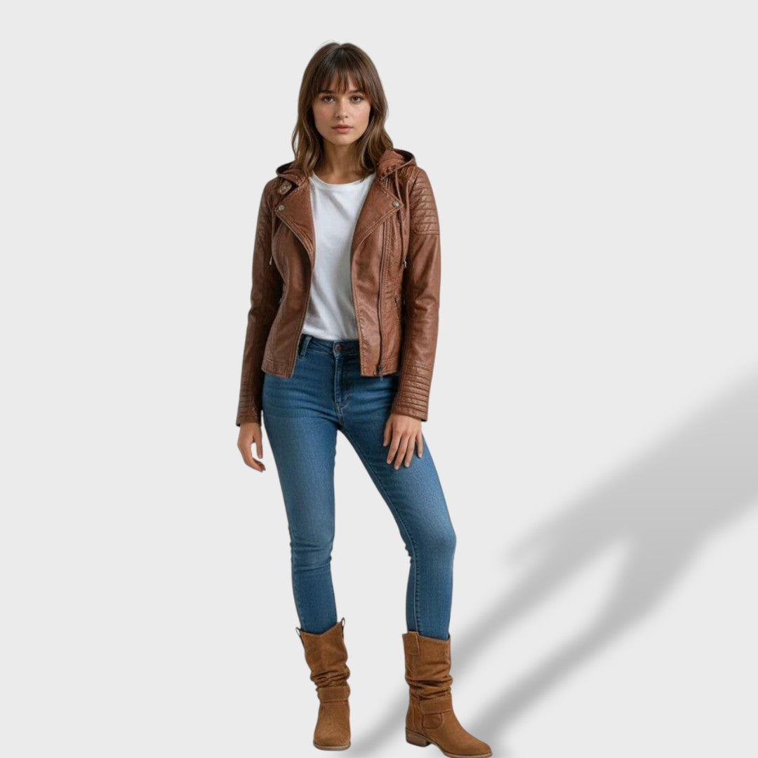 Lucía™ | Botines de Ante con Punta Redonda y Cremallera para Mujer