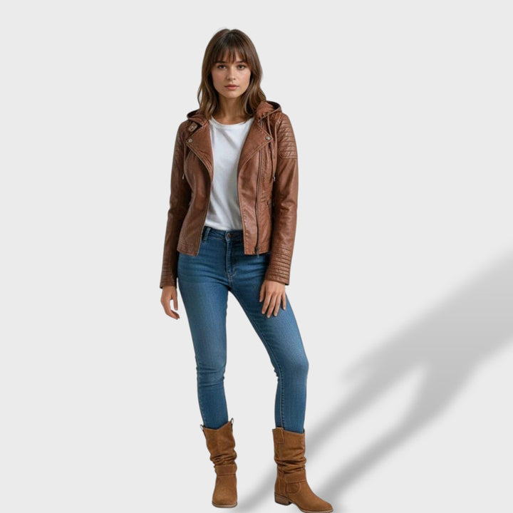 Lucía™ | Botines de Ante con Punta Redonda y Cremallera para Mujer